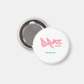 Brat logo マグネット (正面/裏面)