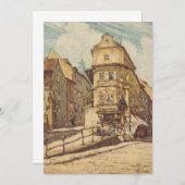 Bratislava by Richard Lux 招待状 (正面/裏面)