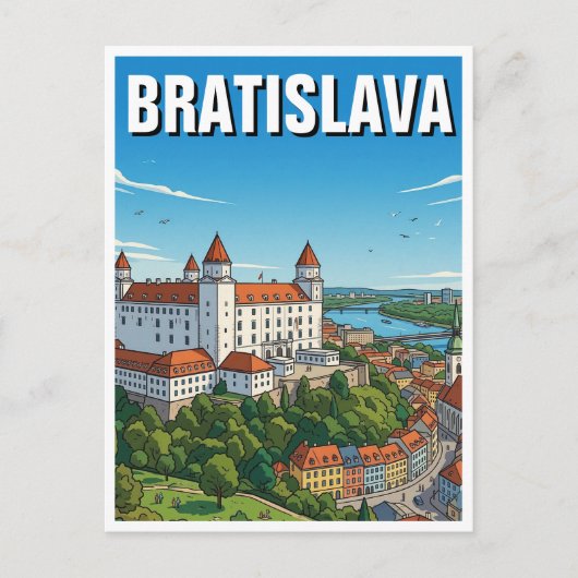 Bratislava Castle ポストカード (正面)
