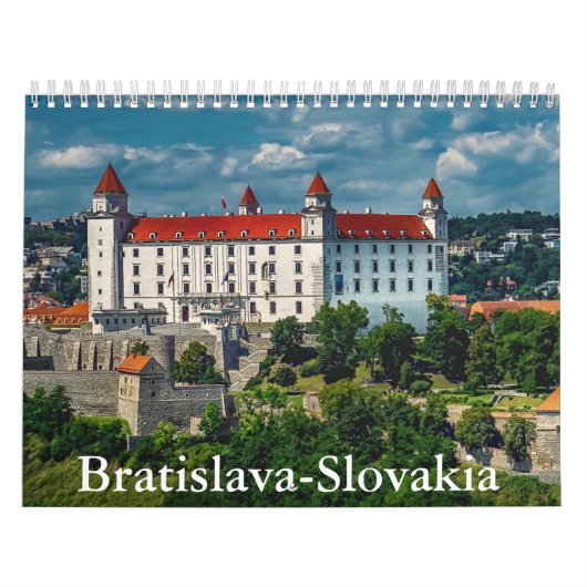 Bratislava-Slovakia Calendar カレンダー (カバー)