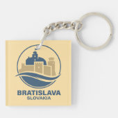 Bratislave Slovakia Europe キーホルダー (裏面)