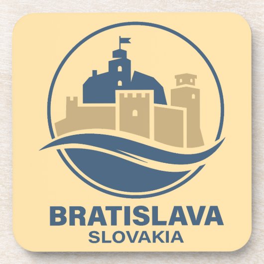 Bratislave Slovakia Europe コースター (正面)