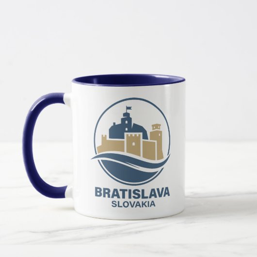 Bratislave Slovakia Europe マグカップ (左)