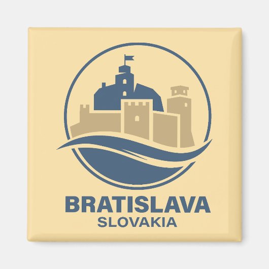 Bratislave Slovakia Europe マグネット (正面)