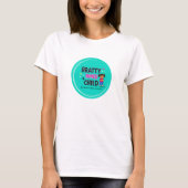 bratty inner child ロゴ tシャツ (正面)