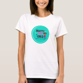 bratty inner child ロゴ tシャツ
