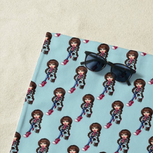 Bratz Beach Towel ビーチタオル (インサイチュ)