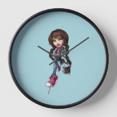 Bratz Clock 壁時計 (正面)