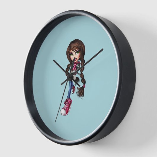 Bratz Clock 壁時計 (傾斜)
