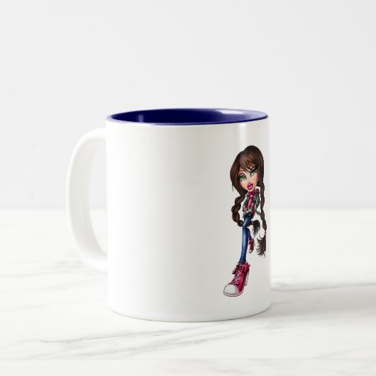 Bratz Coffee Mug ツートーンマグカップ (正面左)
