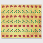 Bratz Lips & Mistletoe ラッピングペーパー (フラット)