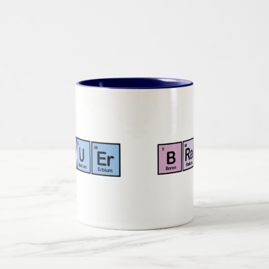 Brauerは要素の作りました ツートーンマグカップ (中央)