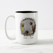 Brauerei Baumberger Langenthal ツートーンマグカップ (左)