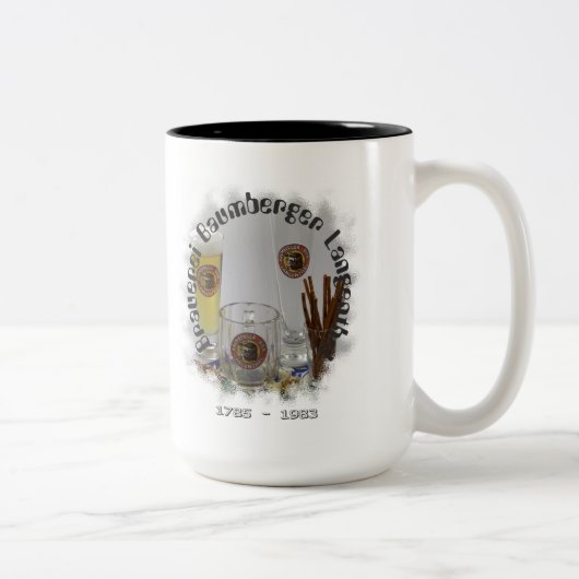 Brauerei Baumberger Langenthal ツートーンマグカップ (右)