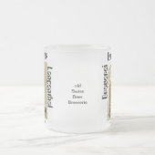 Brauerei Baumberger Langenthal フロストグラスマグカップ (中央)