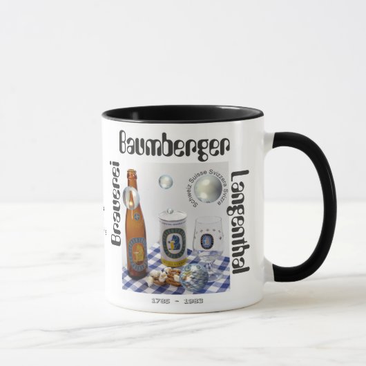 Brauerei Baumberger Langenthal マグカップ (右)