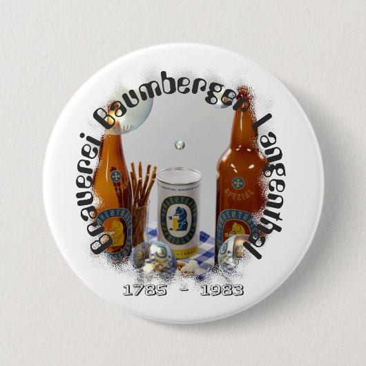Brauerei Baumberger Langenthal Buttons 缶バッジ (正面)