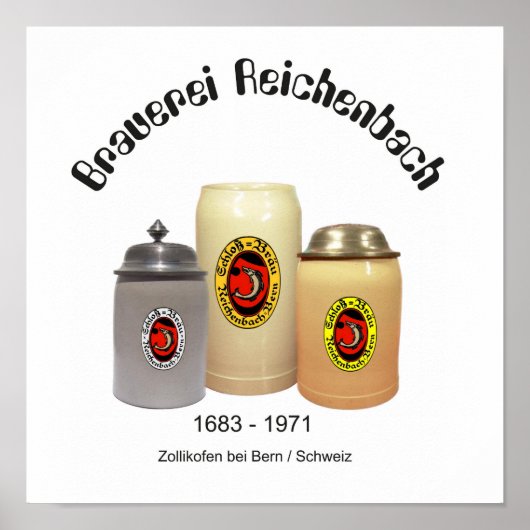 Brauerei Reichenbach Bernポスター ポスター (正面)