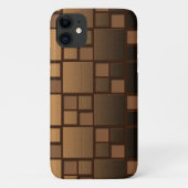 Braun gemustert Case-Mate iPhoneケース (裏面)