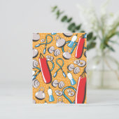 Brauneck Bavaria, Germany Skiポスター ポストカード (スタンド正面)