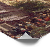 Braunschweigのマーケットシーン ポスター (角)