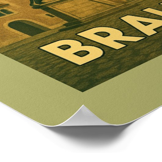 Braunschweig Germany City Art ポスター (角)