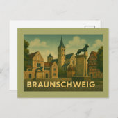 Braunschweig Germany City Art ポストカード (正面/裏面)