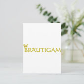 Brautigamアイコン ポストカード (スタンド正面)