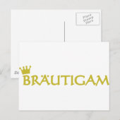 Brautigamアイコン ポストカード (正面/裏面)