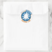 Brava Centauri Crystal Labステッカー（20枚） ラウンドシール (バッグ)