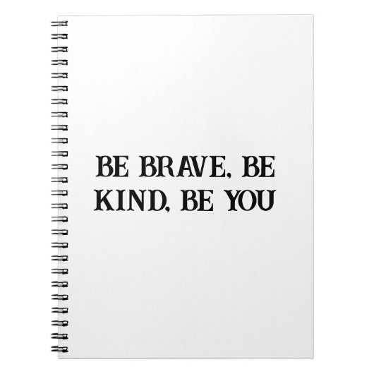 Brave and Kind Kids's Notebook ノートブック (正面)
