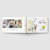 Brave Butterflyプロジェクトのパーソナライズ写真メッセージ ゲストブック (全面)