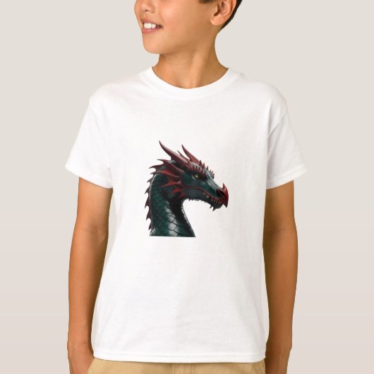 Brave Dragon Hero – Kids T-Shirt Collection Tシャツ (正面)