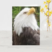 Brave Eagle Greeting Card カード (黄色い花)