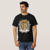 Brave Family Crest Surname Tシャツ (正面フル)