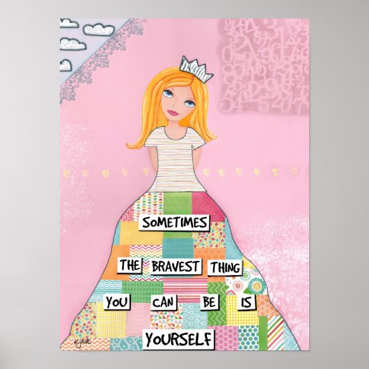 Brave Girl - Art for Girls and Women ポスター (正面)