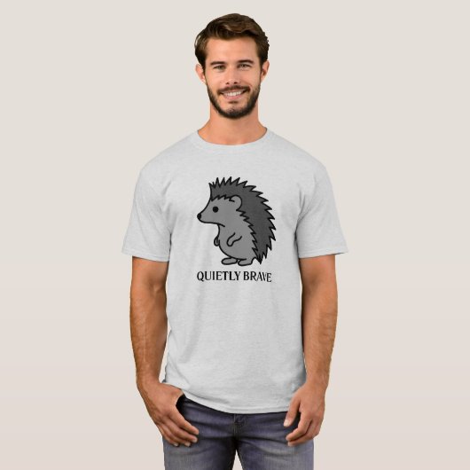 Brave Hedgehog Tシャツ (正面フル)