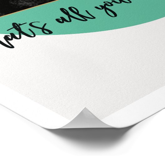 Brave & Kind 11"x14" Art Print II ポスター (角)