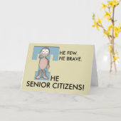 Brave Shinerグリーティングカード カード (黄色い花)