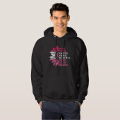 Brave Strong Grateful Breast Cancer Awareness パーカ (正面フル)