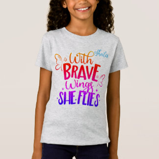 Brave Wings Girl's Tシャツ