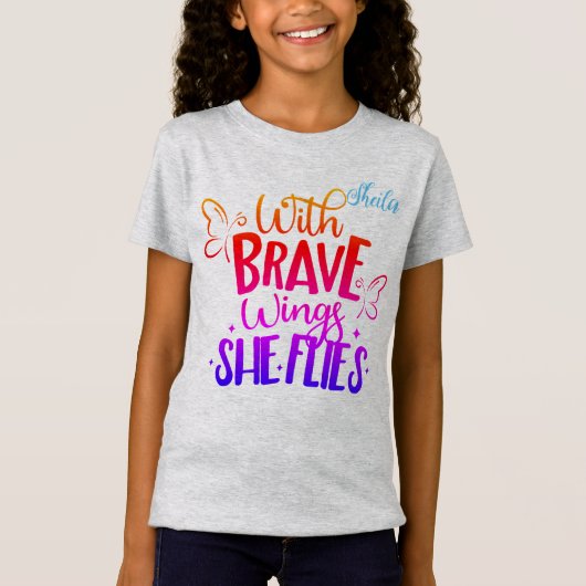 Brave Wings Girl's Tシャツ (正面)