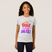 Brave Wings Girl's Tシャツ (正面フル)