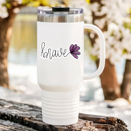 Brave Wordフラワーノートパソコン |ダイカットのシール シール