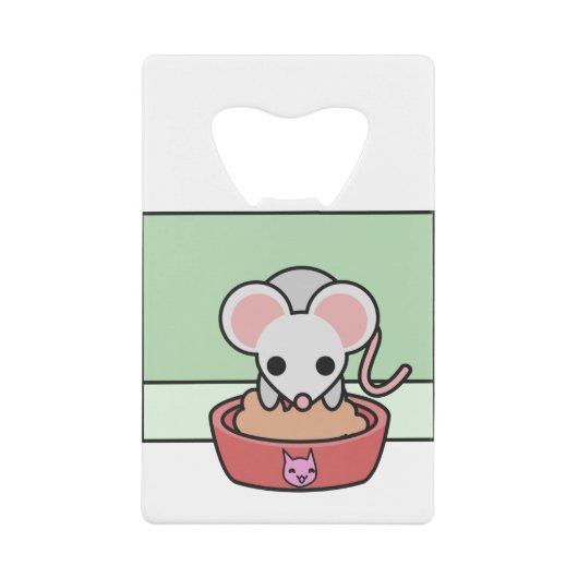 Bravery Cat Rat クレジットカード栓抜き (正面)
