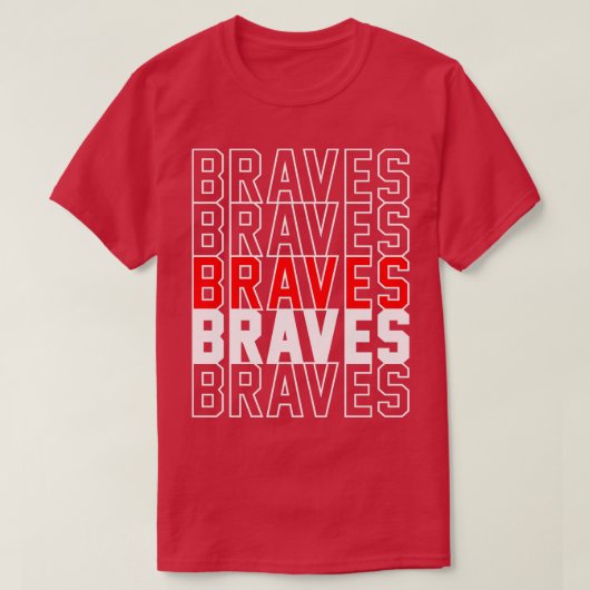 BRAVES Tシャツ (デザイン正面)
