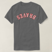 BRAVES Upside Down Tシャツ (デザイン正面)