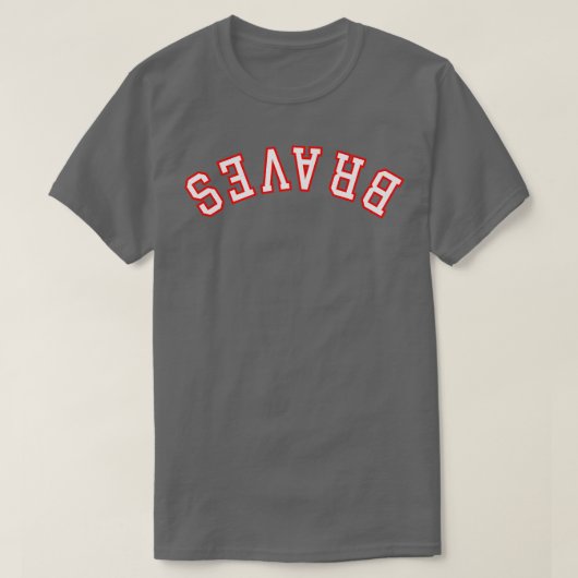 BRAVES Upside Down Tシャツ (デザイン正面)