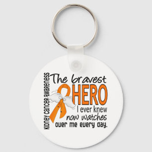Bravest Hero I Ever Knew Kidney Cancer キーホルダー