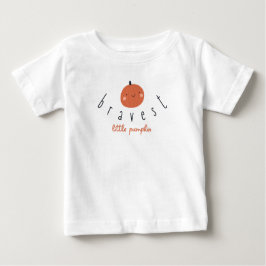 bravest little pumpkin Baby T-Shirt ベビーTシャツ